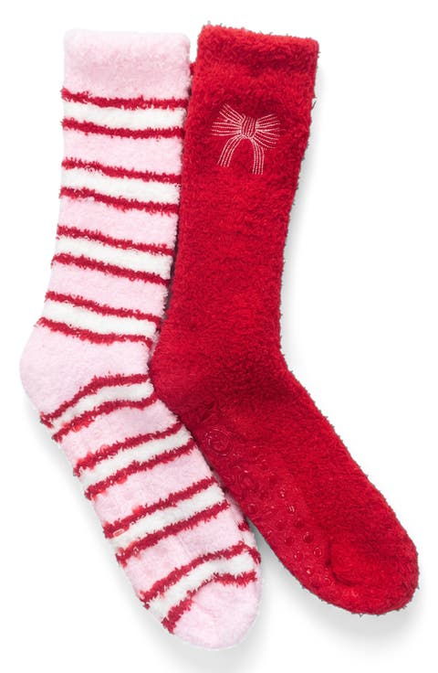 2-Pack Cozy Crew Socks