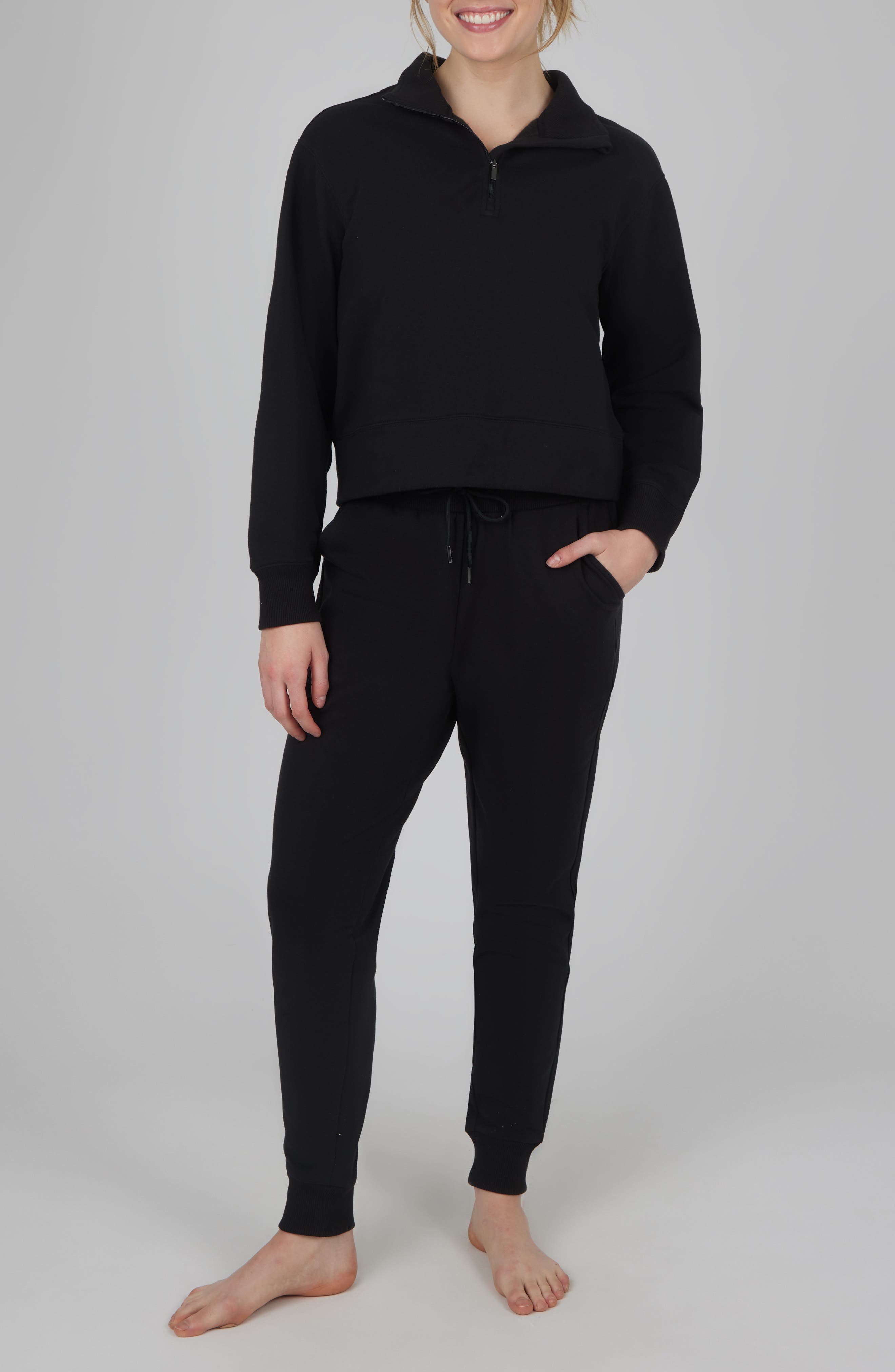 Half Zip Pullover & Joggers 2-Piece Set (Women) | Nordstromrack