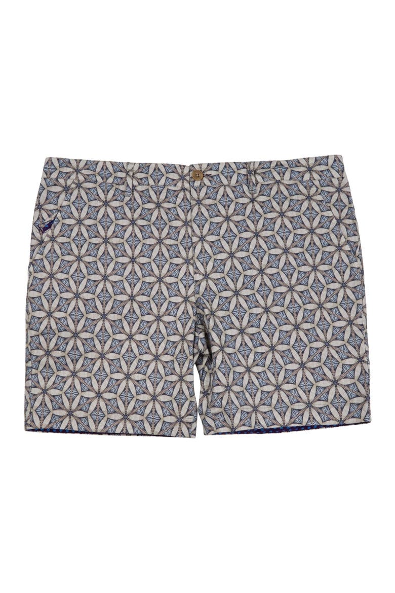 Tribal Mens Flat Front Short, Alternate, color, TRIBAL NATURAL