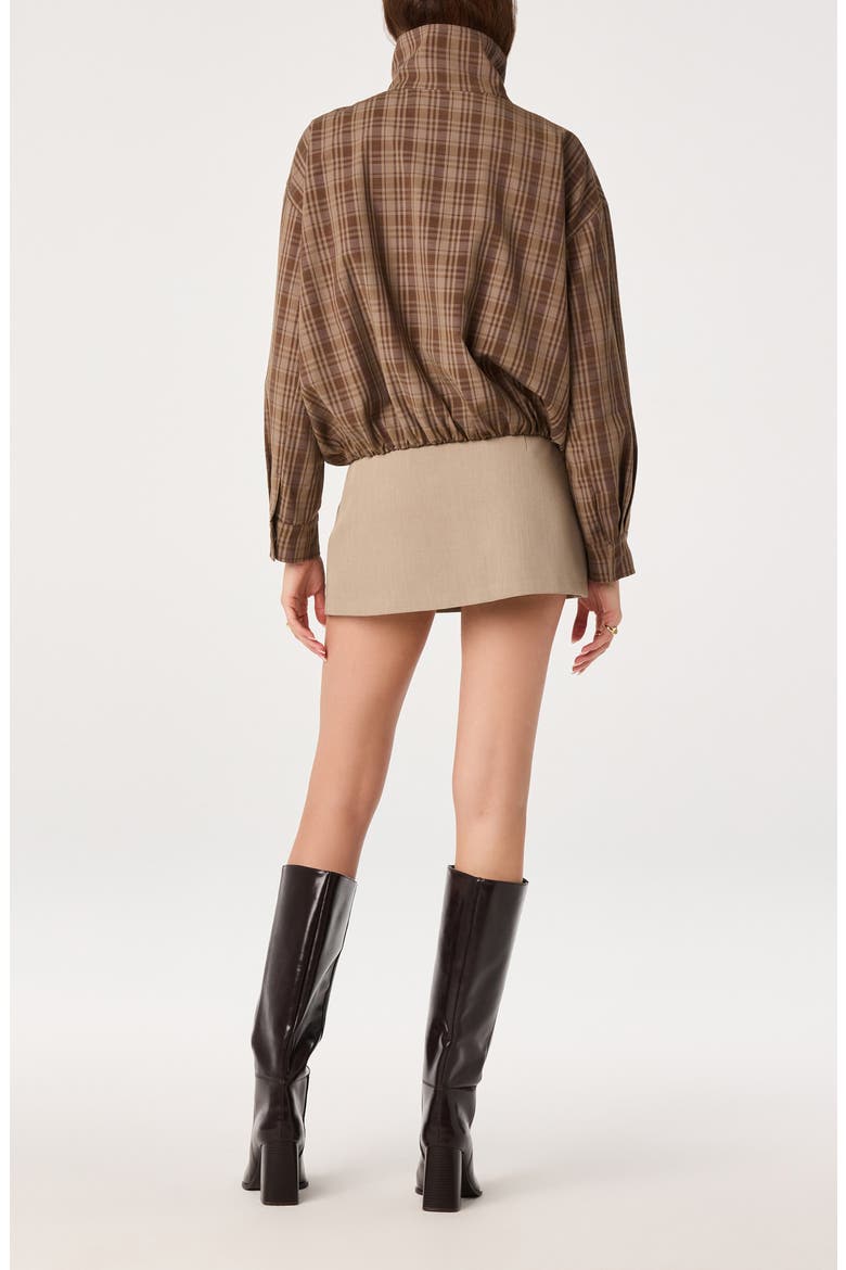 Cooper Plaid Jacket, Alternate, color, BROWN PLAID