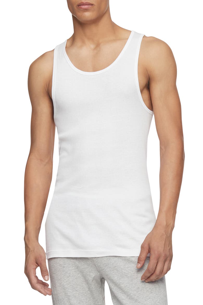 3-Pack Cotton Tank, Alternate, color, WHITE
