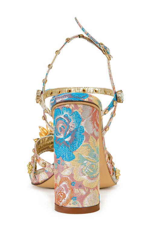 Azalea Wang Koan Ankle Strap Sandal In Pink