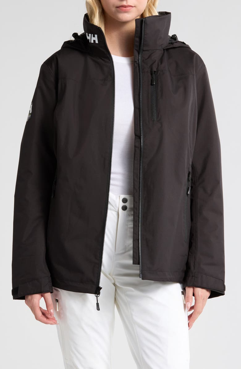 Helly Hansen Hooded Crew 2.0 Waterproof Midlayer Sailing Jacket, Main, color, 