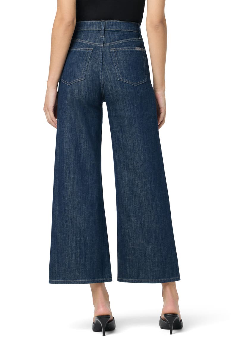 High Waist Ankle Wide Leg Jeans, Alternate, color, INDIGO RINSE