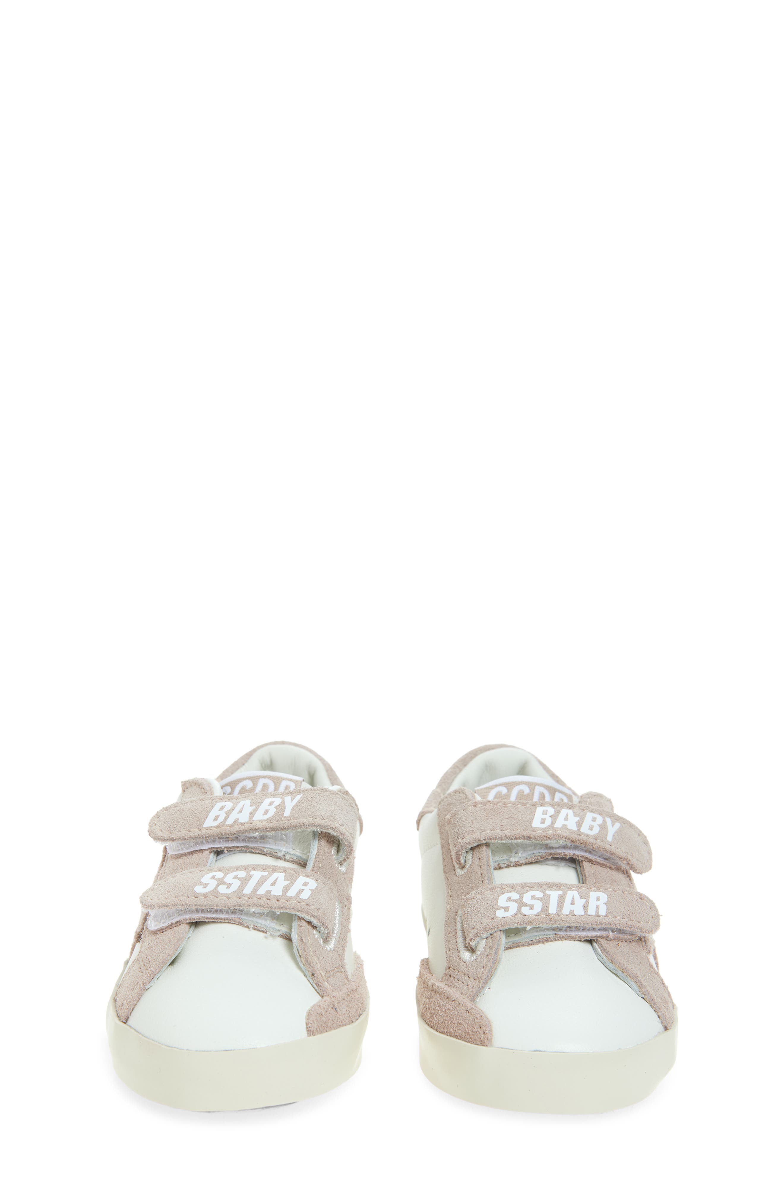 Golden Goose Baby School Sneaker, Alternate, color, White/ Powder Pink