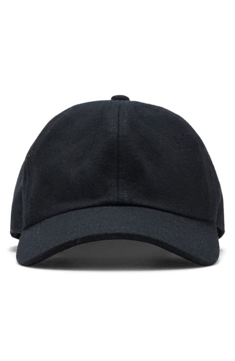 Wool Blend Baseball Cap