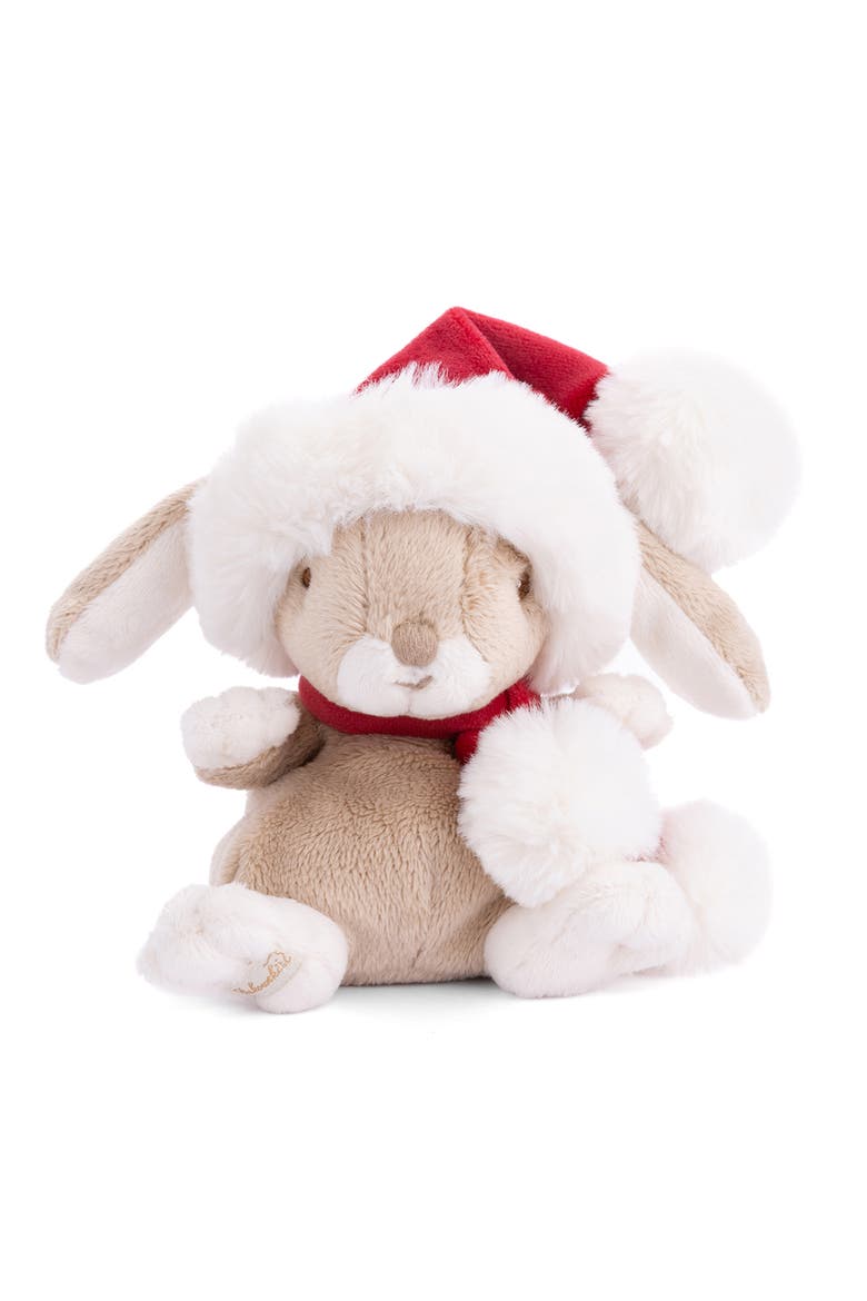 Kids' Baby Kanini Santa Bunny Stuffed Animal, Main, color, NO COLOR