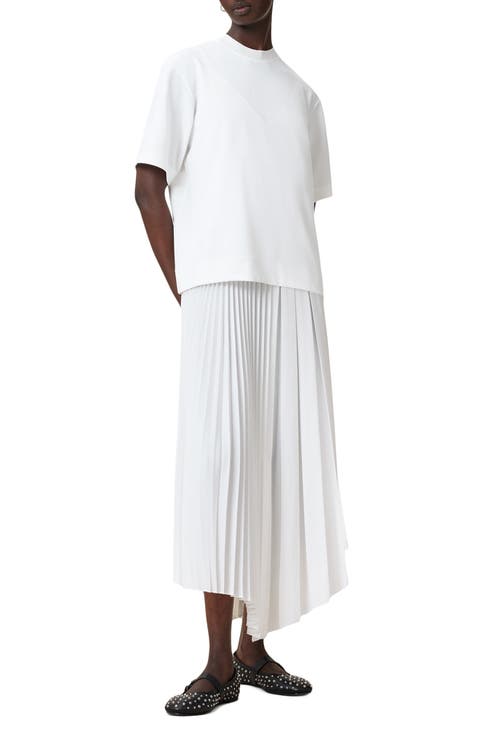 Jax Short Sleeve Top & Pleated Sleeveless Dress
