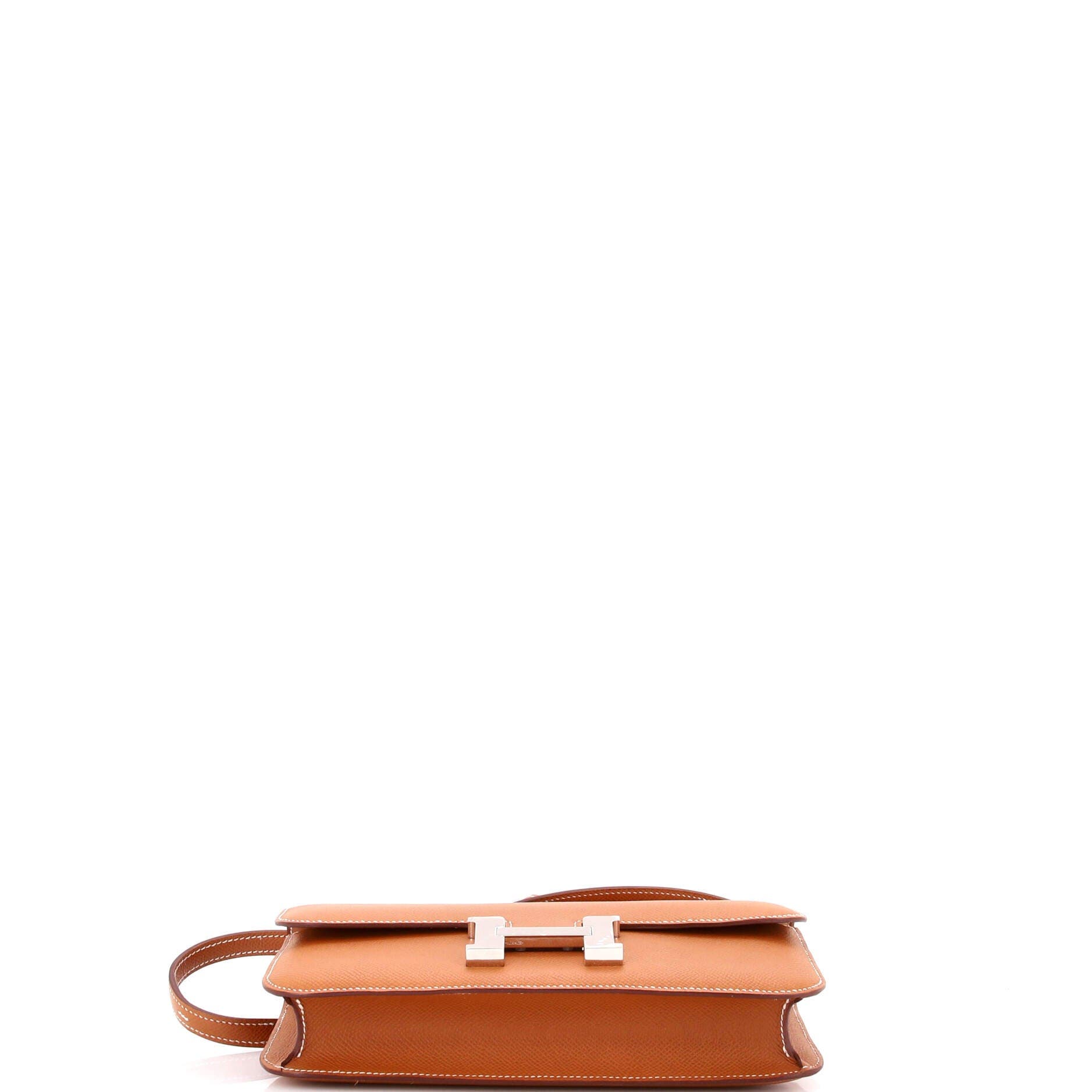 Pre-Owned Hermes Constance Elan NM Bag Epsom 25, Alternate, color, Gold