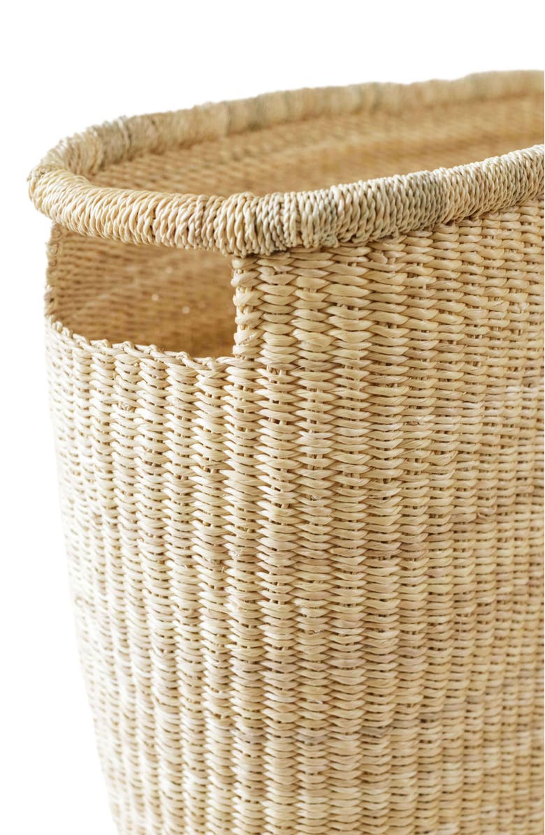 indego africa Bolga Nesting Baskets Set of 3, Alternate, color, Natural