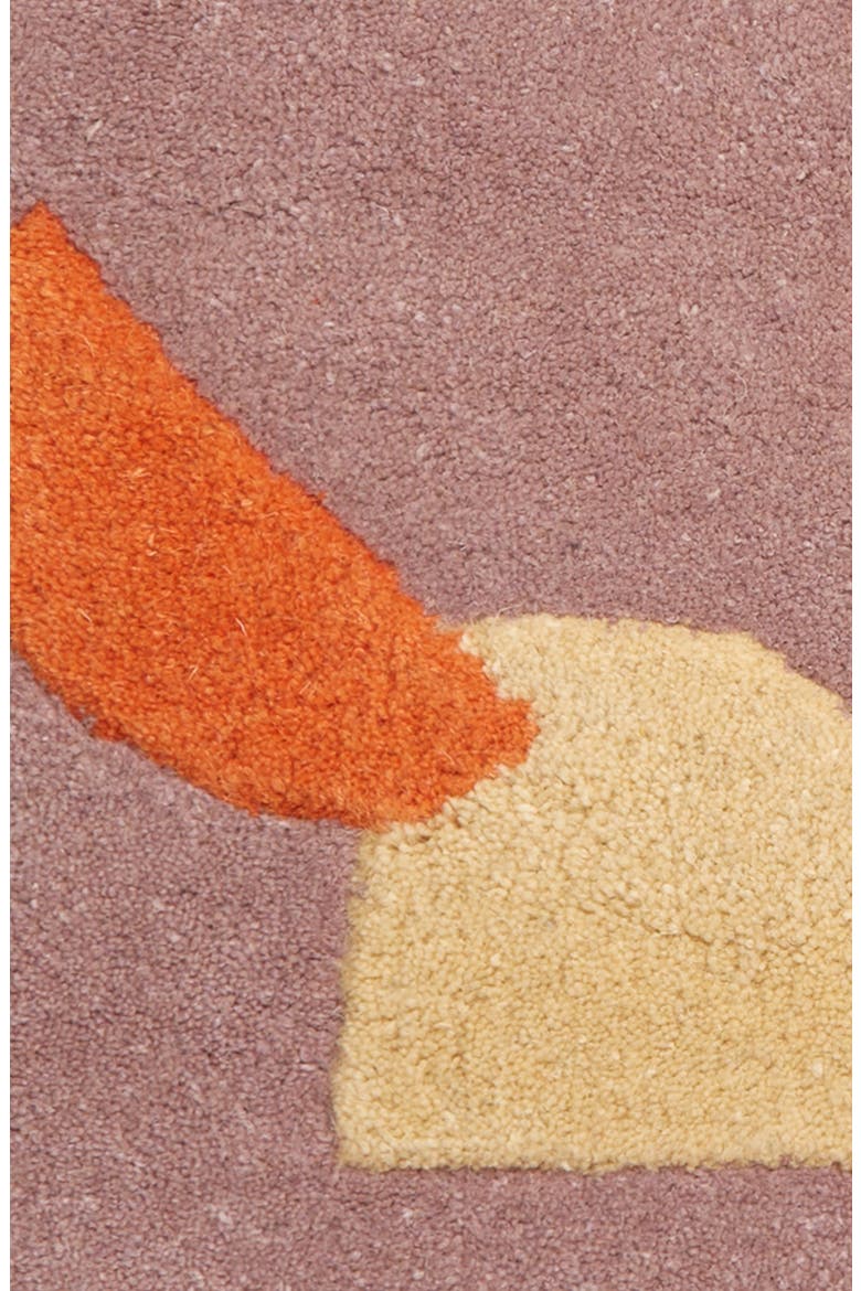 Night of Squid Hand Tufted Wool Rug, Alternate, color, PURPLE MULTI
