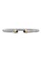 Cable Classic Bracelet with 18K Gold & Semiprecious Stones, 4mm