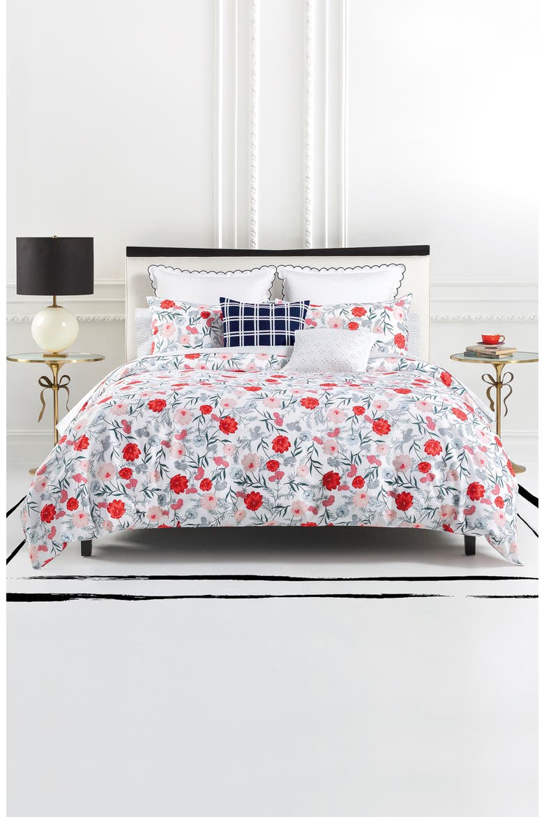 blossom comforter & sham set, Main, color, MULTI