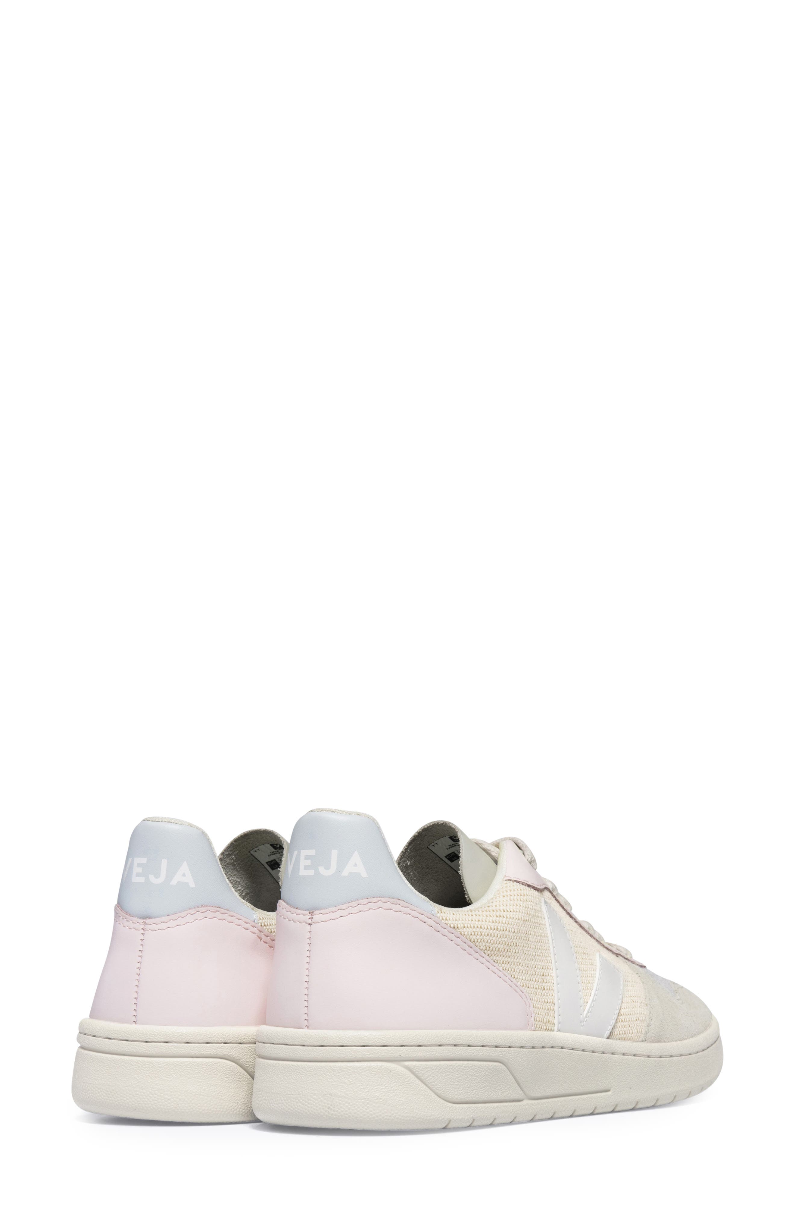 V-10 Low Top Sneaker, Alternate, color, JUTE WHITE-MULTI
