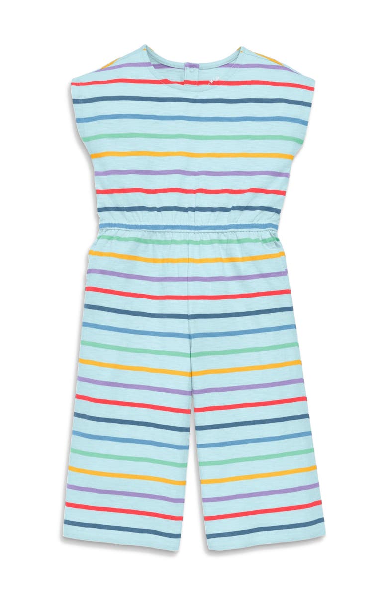Primary Kids Backyard Romper, Main, color, Saltwater Rainbow Stripe