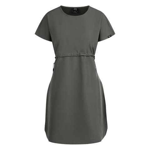 Lidia Round Neck Cotton Dress