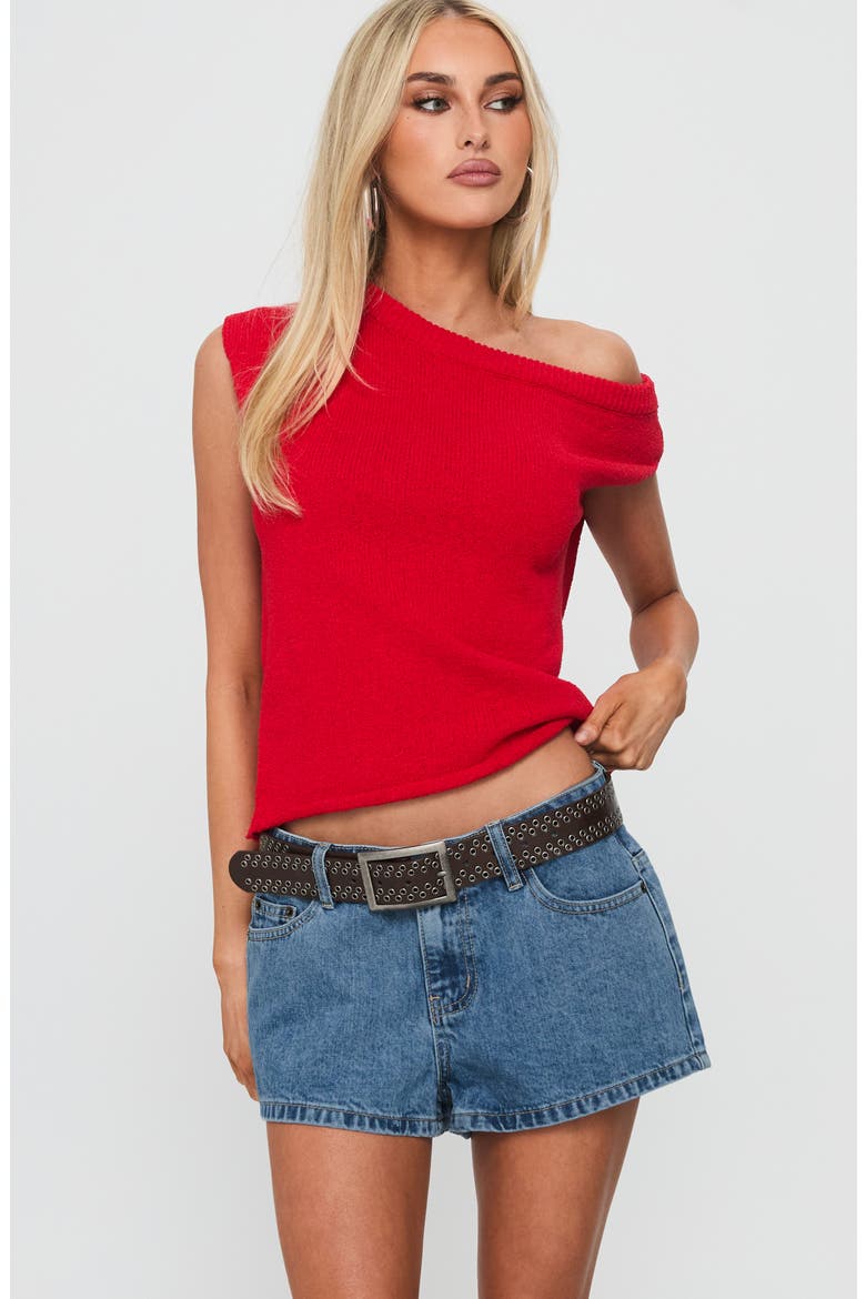 Dreamful Low Rise Denim Shorts, Alternate, color, LIGHT WASH