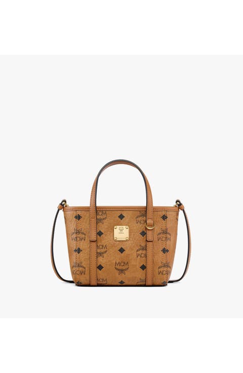 Toni Top-Zip Shopper in Visetos