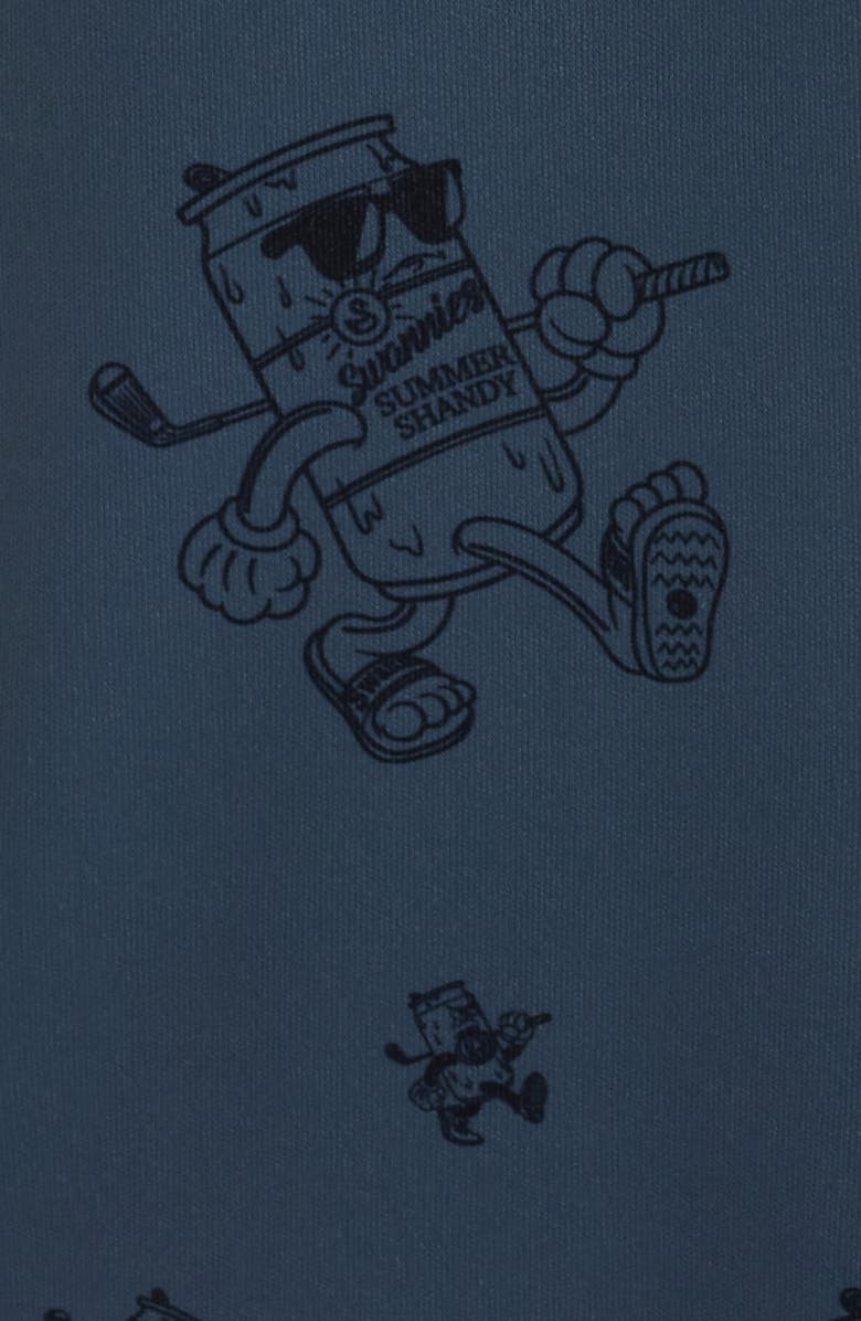 Swannies Bill Novelty Print Polo, Alternate, color, 