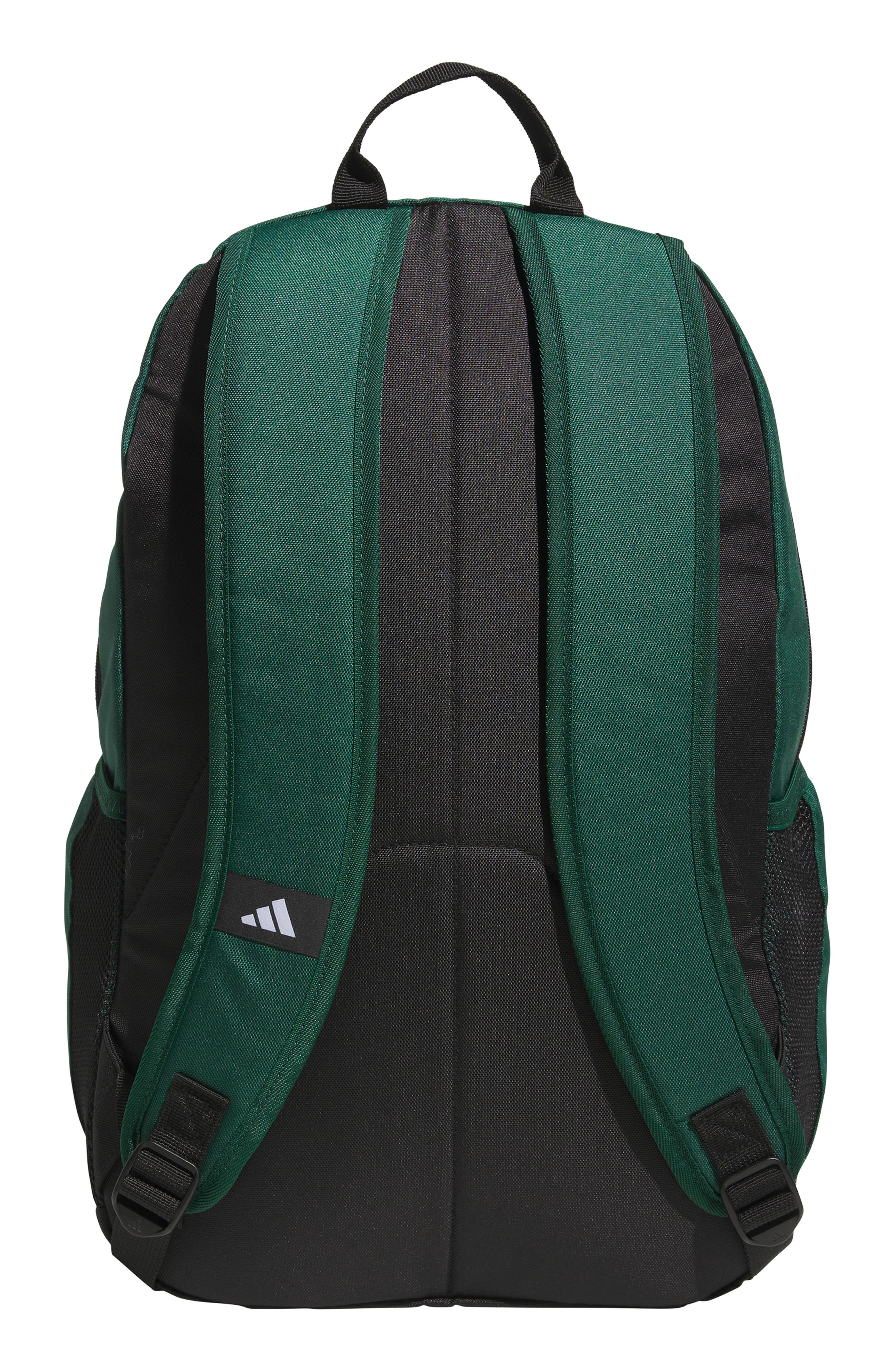 adidas Kids' Striker 3 Backpack, Alternate, color, Team Dark Green