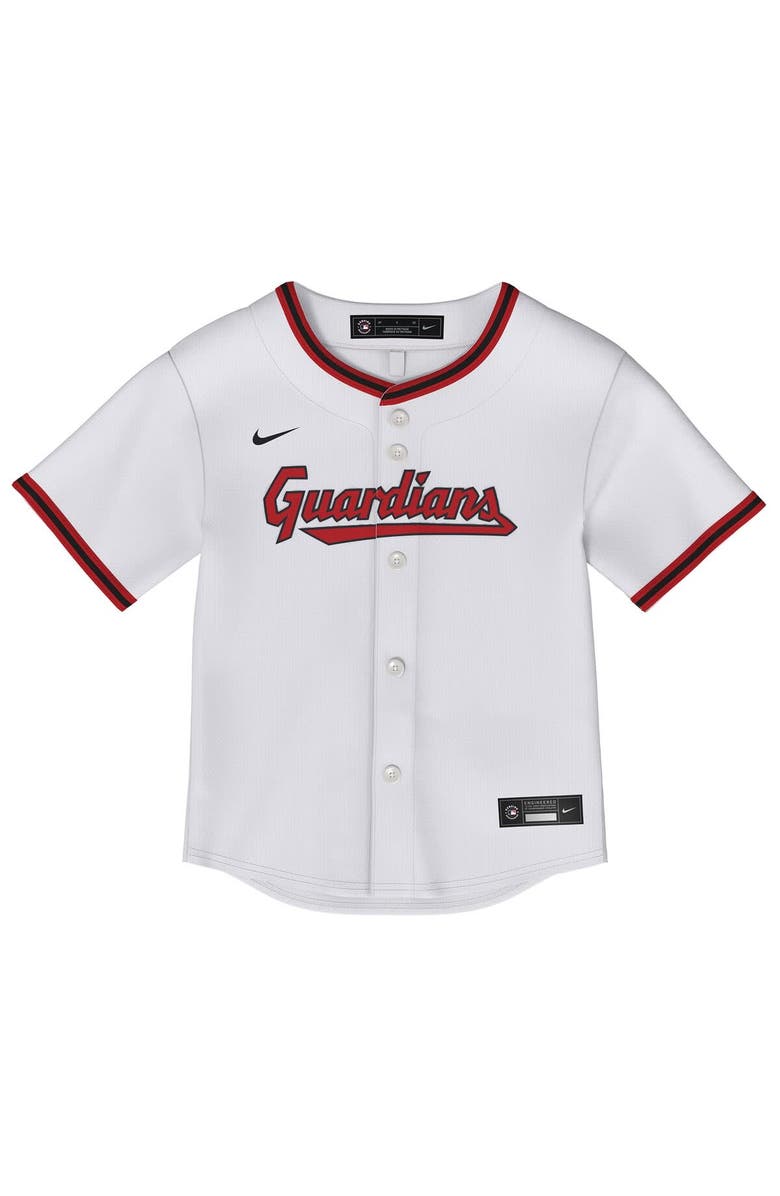 Nike Toddler Nike José Ramírez White Cleveland Guardians Replica 2.0 Player Jersey, Alternate, color, White