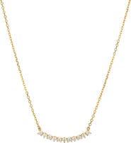 Bearfruit Jewelry Sterling Silver 18k Gold Plated Josephine Necklace Classic Tennis Gift
