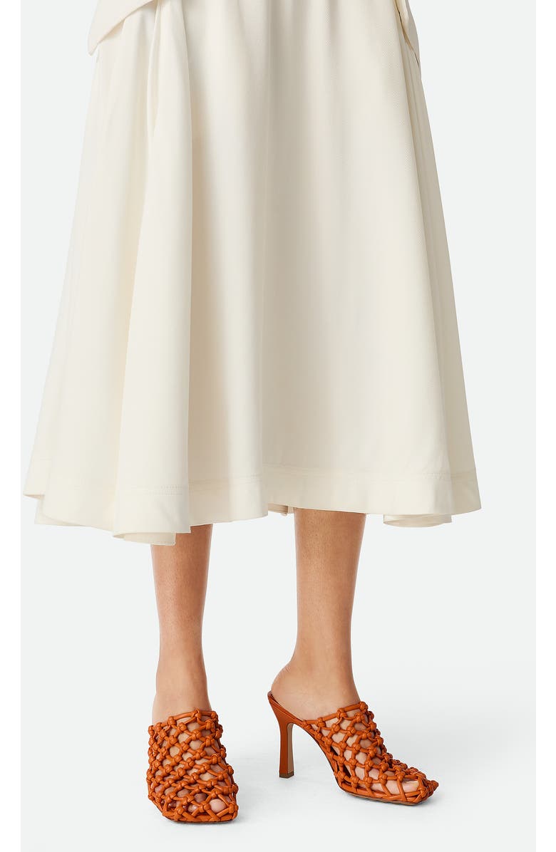 Bottega Veneta Knotted Weave Pump, Alternate, color, Burned Orange