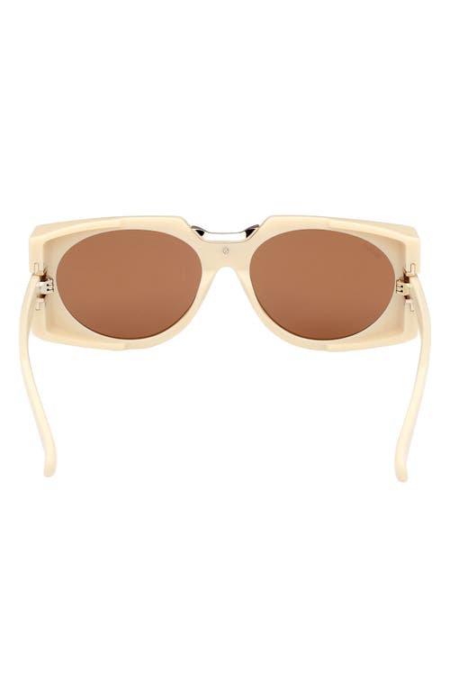 Max Mara 59mm Round Sunglasses In Multi