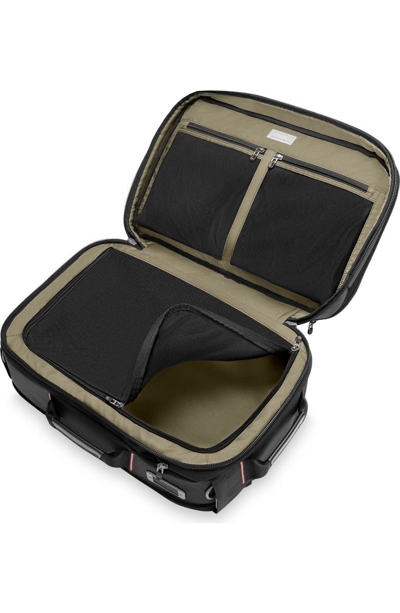 Briggs & Riley ZDX Medium Convertible Backpack, Alternate, color, Black