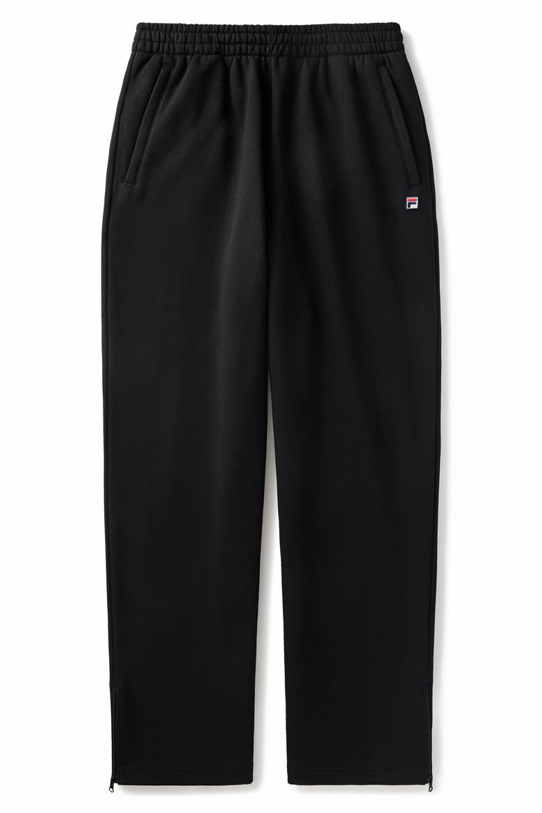x Hailey Baggy Sweatpants, Alternate, color, BLACK