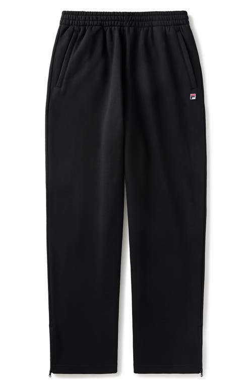 Fila X Hailey Oversize Crinkle Pants In Black
