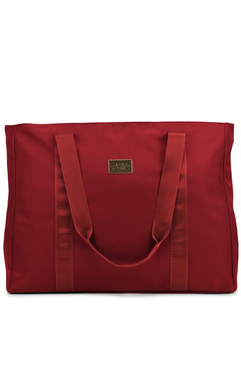 Uncomplicated Nylon Weekender Duffel Bag