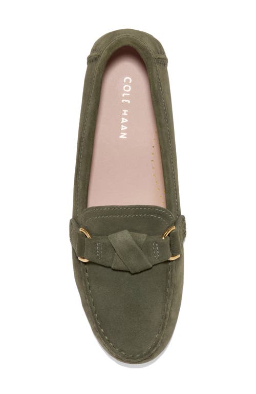 Cole Haan Emmie Bow Driver Loafer In Animal Print