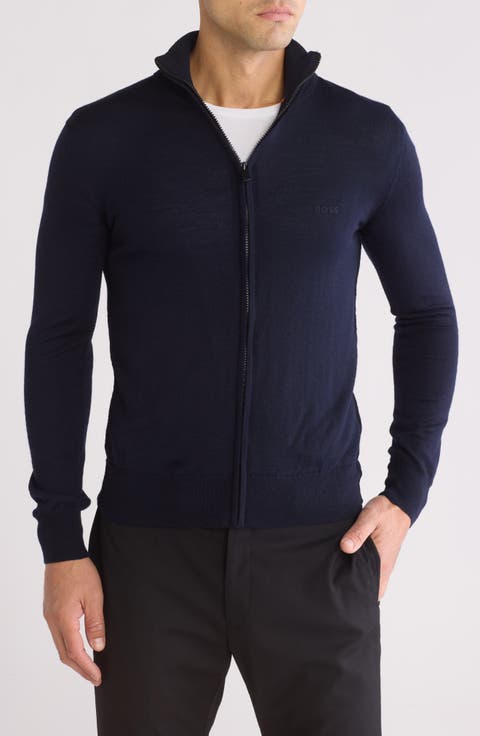 Amac Stand Collar Zip-Up Jacket