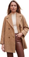 Jessica London A Line Wool Peacoat