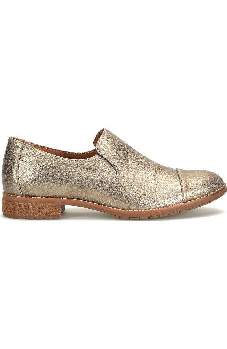 EUROSOFT Wavery Metallic Cap Toe Loafer, Main, color,
