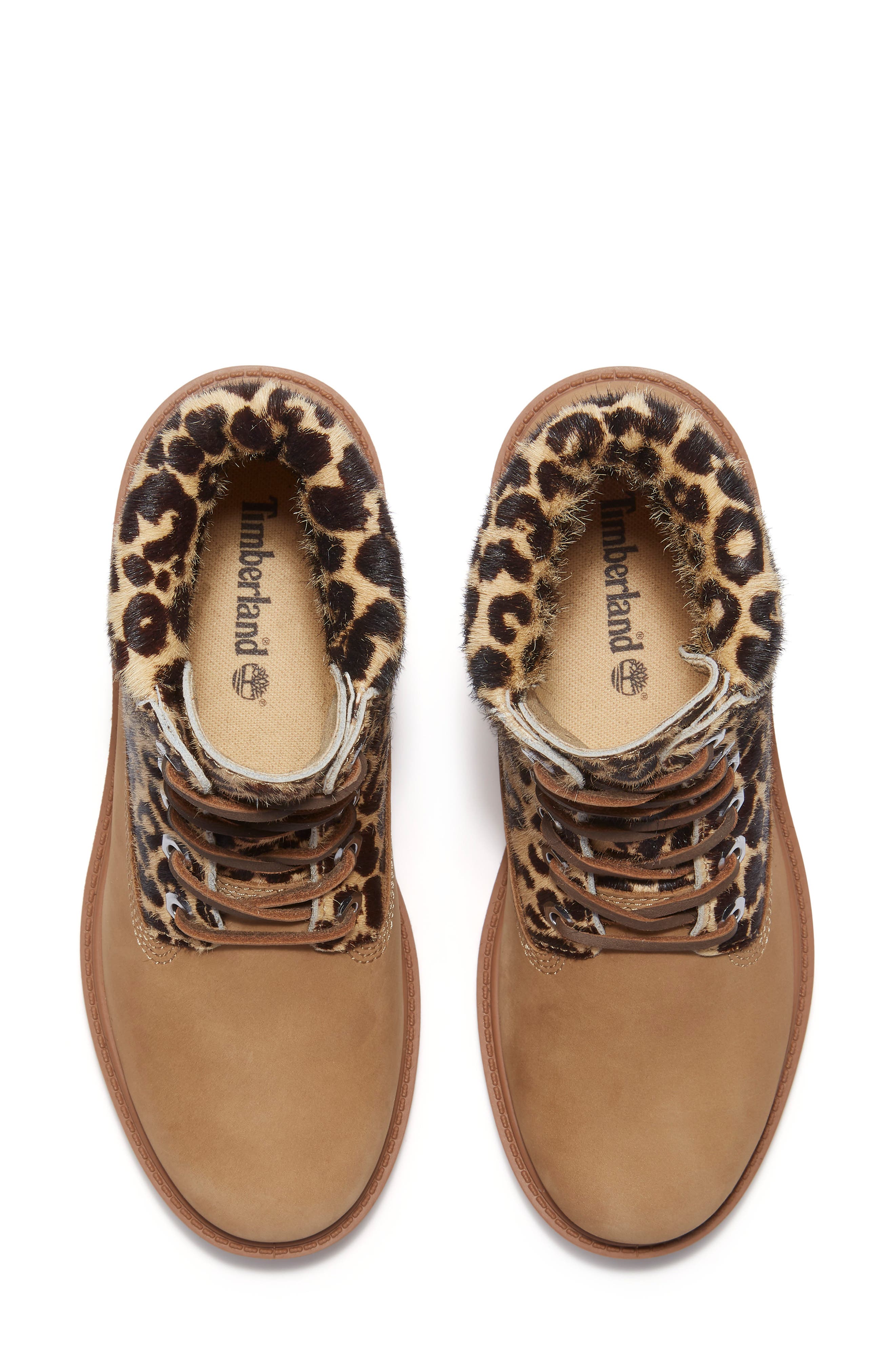 Timberland Premium Genuine Calf Hair 6-Inch Waterproof Boot, Alternate, color, Medium Beige Nubuck