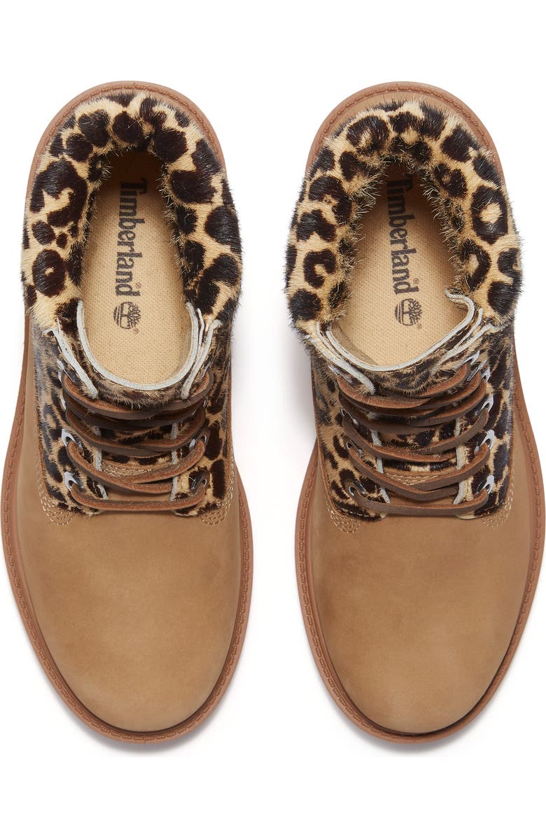 Timberland Premium Genuine Calf Hair 6-Inch Waterproof Boot, Alternate, color, Medium Beige Nubuck