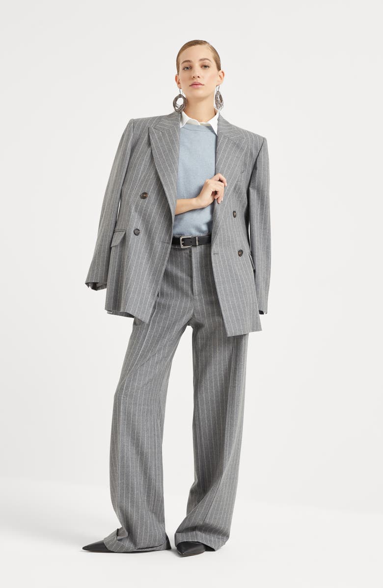 Brunello Cucinelli Cashmere sweater with monili, Alternate, color,