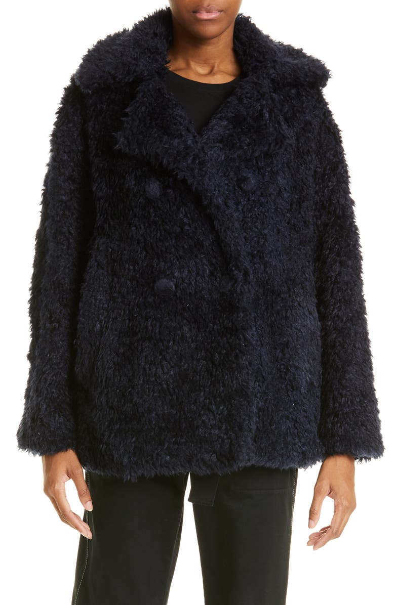 Proenza Schouler White Label Faux Shearling Jacket, Main, color,