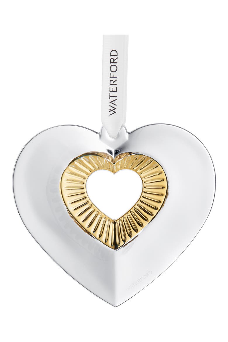 Heart Crystal Ornament, Main, color, NO COLOR