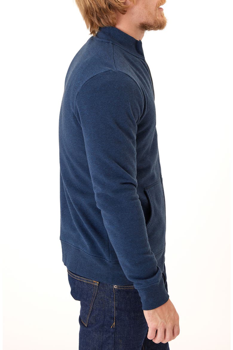 Brandon Knit Zip-Up Jacket, Alternate, color, MIDNIGHT