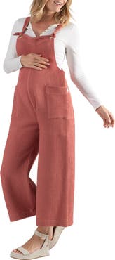 Cache Coeur Maya Organic Cotton Gauze Maternity/Nursing Jumpsuit