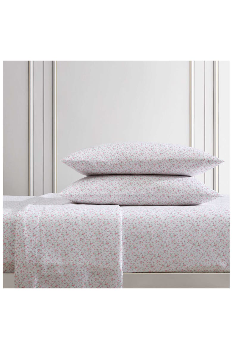 Whimsical Floral Sheet Set, Alternate, color, LIGHT PASTEL GREEN