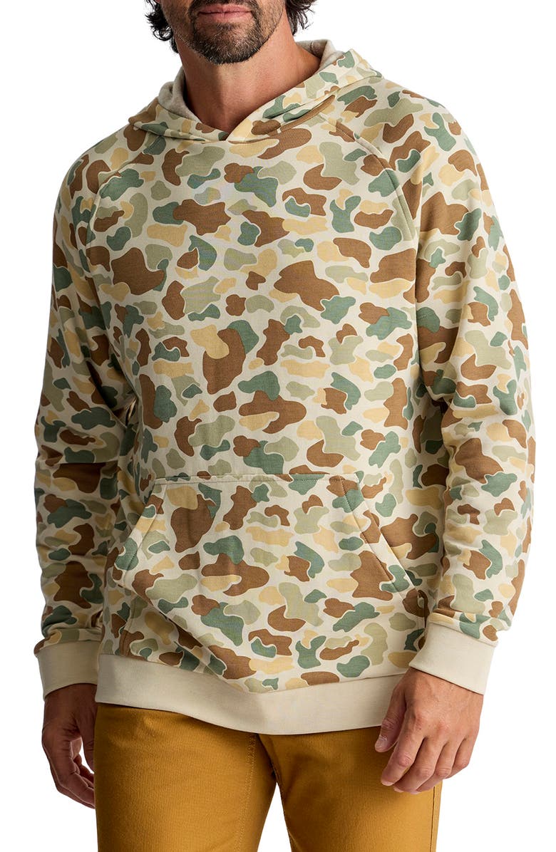 Free Fly Fleece Hoodie, Main, color, Vintage Camo
