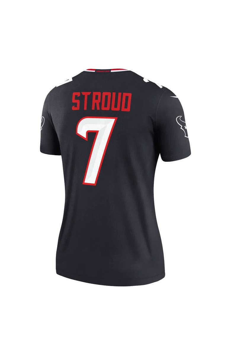 Nike Women's Nike C.J. Stroud  Navy Houston Texans Legend Player Performance Top, Alternate, color, Navy