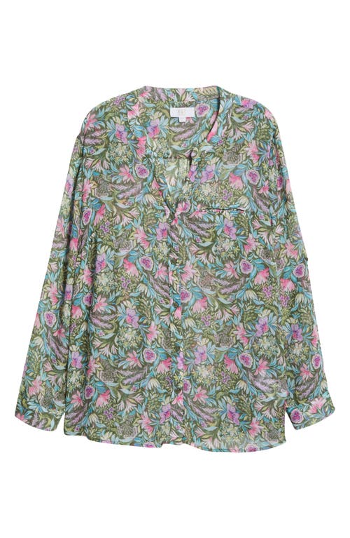KUT FROM THE KLOTH KUT FROM THE KLOTH JASMINE ROLL SLEEVE TOP 