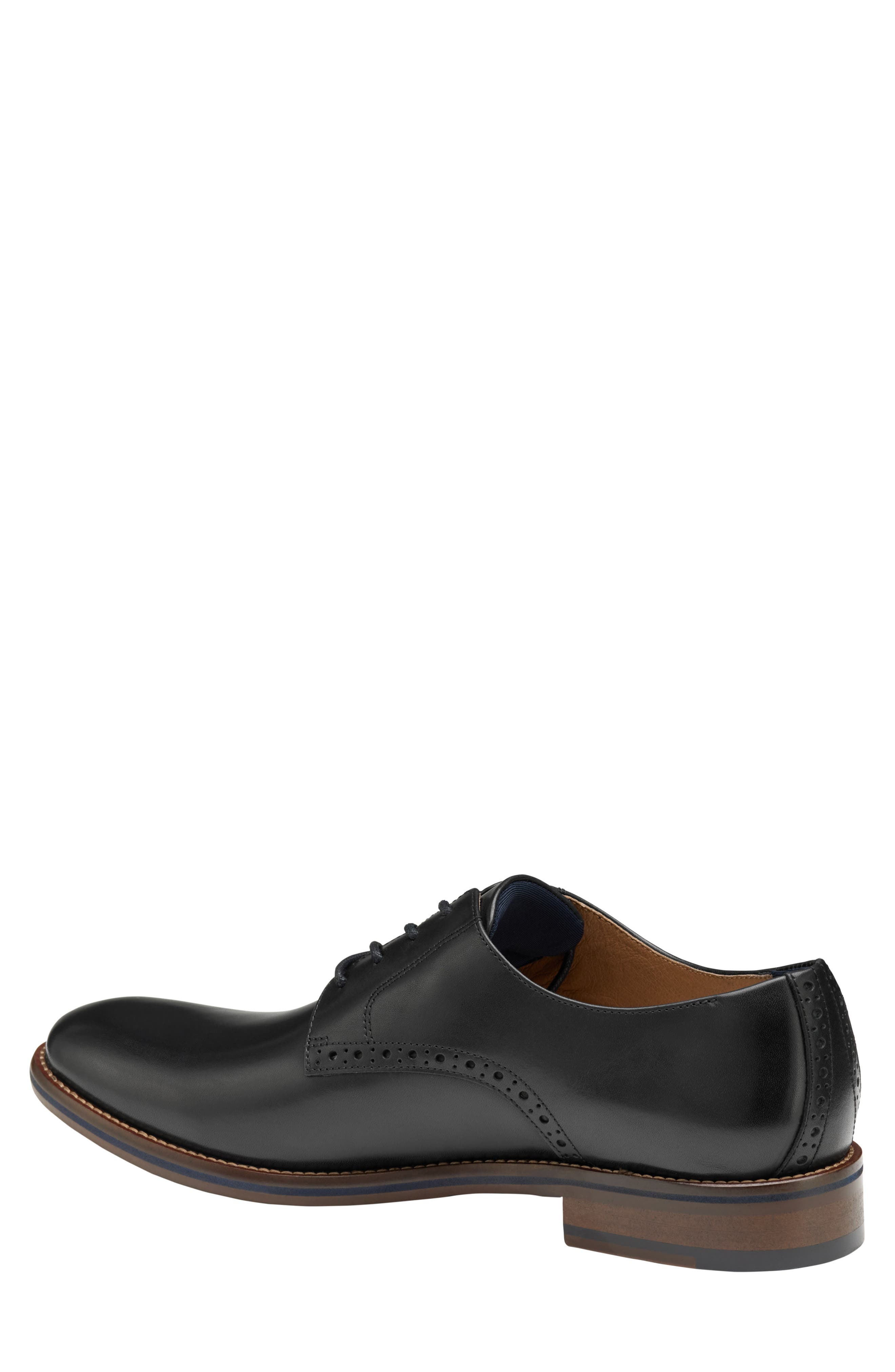 Johnston 
Murphy Conard 2.0 Plain Toe Oxford, Alternate, color, Black Full Grain