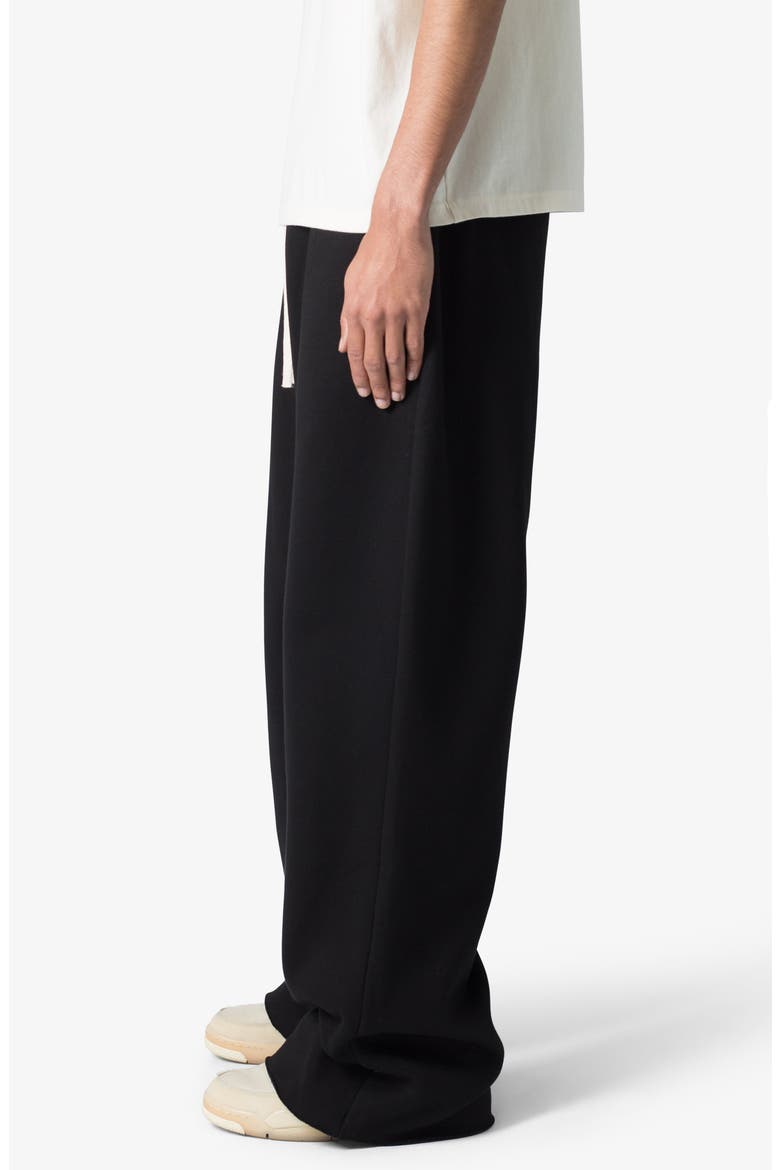 Ultra Baggy Washed Cotton Blend Sweatpants, Alternate, color, BLACK
