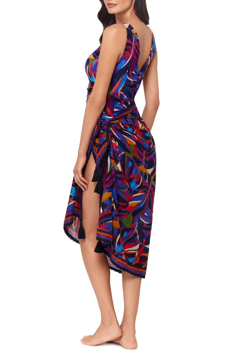 Mariachi Cotton Cover-Up Pareo, Alternate, color, MULTI